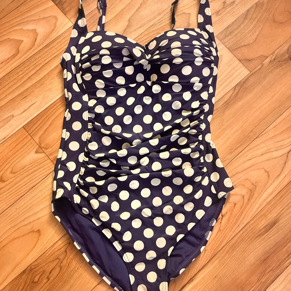Nip tuck Polka Dot One Piece Swimsuit